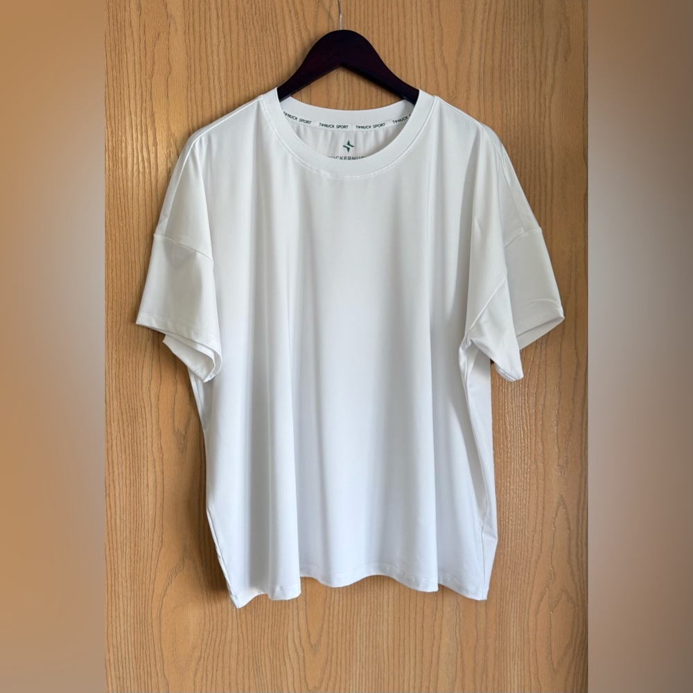 Tuckernuck Men’s 3XL | White Shirt Performance Golf Short Sleeve Stretch